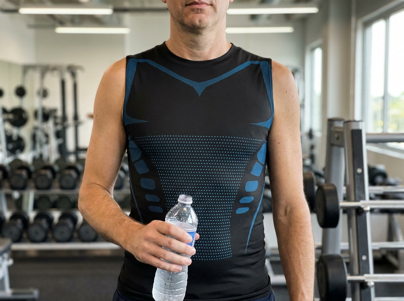 At the gym